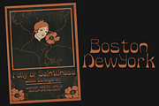 Dime Novel Display Bundle, a Script Font by Lilithcollageart (Thumbnail 4 of 9)