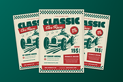 Classic Car Race Flyer, a Flyer Template by MMPixelCraft (Thumbnail 3 of 5)