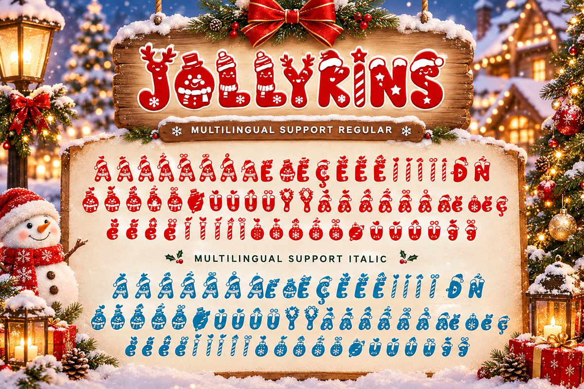 Jollykins, a Blackletter Font by Yoga Letter (Photo 8 of 8)