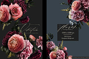 Velveteen Floral Clip Art Collection, an Object Graphic by Eclectic Anthology (Thumbnail 8 of 19)