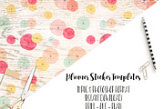Planner Sticker Templates Photoshop, a Stationery Template by ClipartBrat Graphics (Thumbnail 5 of 5)