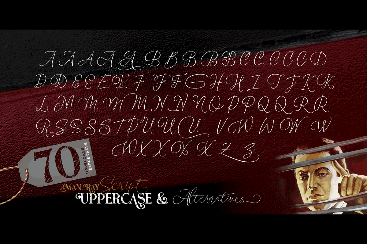 ManRay Font Duo / 63% OFF, a Font by Andinistas Fonts (Photo 11 of 16)