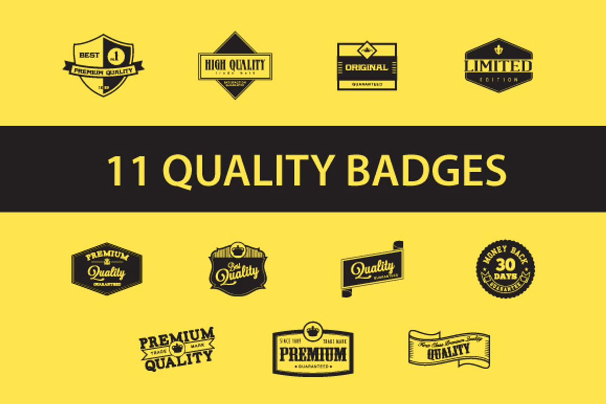 Quality Badges - Labels