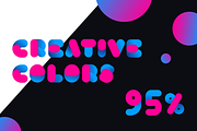 Mixan| bold color font, a Sans Serif Font by wowomnom (Thumbnail 4 of 4)
