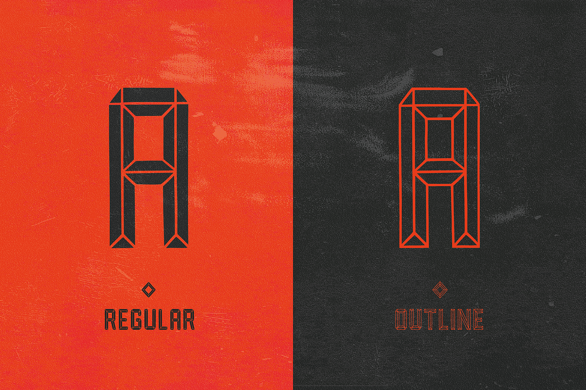 Forged Font Family preview 4