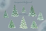 Woodland Landscape Spruce trees, an Illustration by Solo Art Original (Thumbnail 3 of 9)
