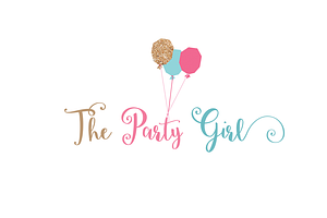 Party Balloons Logo Template