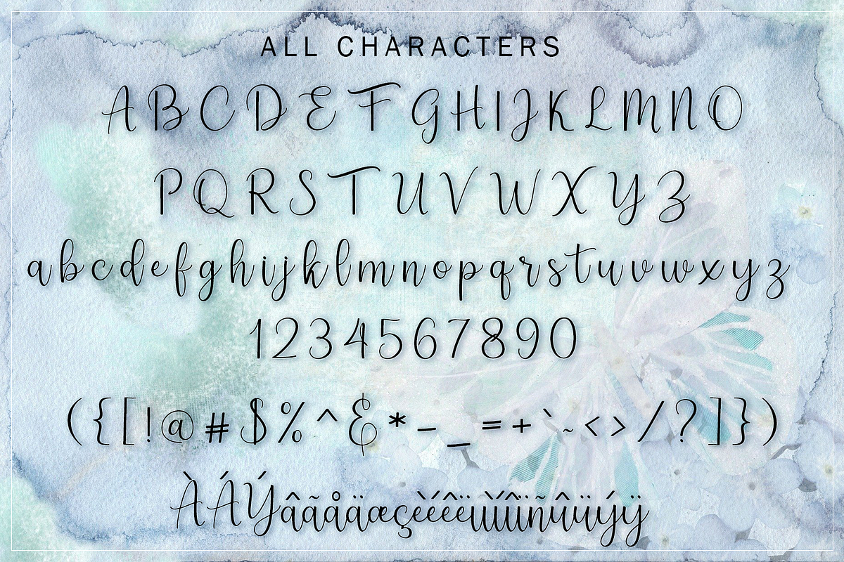 Aesthetic Script, a Script Font by Zulkhairi Lettering (Photo 7 of 8)