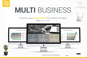 Multi Best Business Google Slides, a Presentation Template by SlideSalad (Thumbnail 1 of 28)