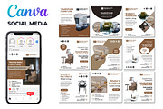 Indoor Social Media Canva Template, a Social Media Template by Mohammad Sarfaraz (Thumbnail 2 of 10)