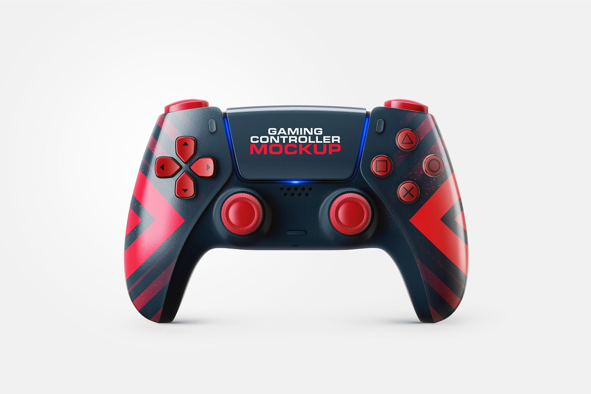 PS5 Console & Controller Mockup Set, a Product Mockup by Deeplab (Photo 11 of 12)