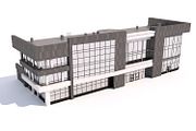 Shopping center, an Architecture 3D Model by profdesign (Thumbnail 2 of 10)