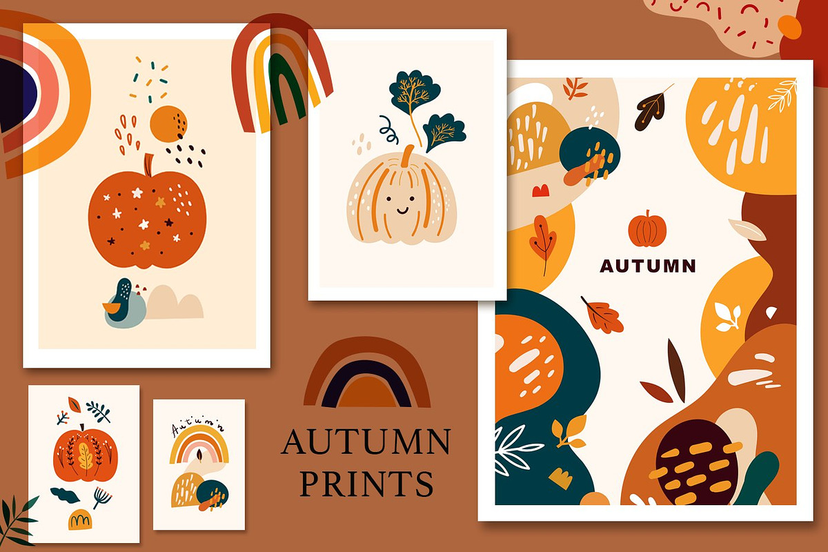 Autumn Bundle, a Decorative Illustration by MoleskoStudio (Photo 5 of 30)