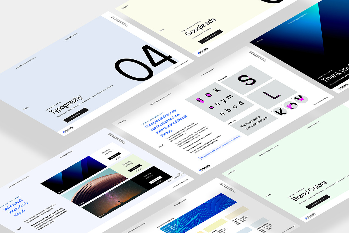 82-Page Brand Style Guidelines, a Presentation Template by Smotrow Related (Photo 3 of 23)