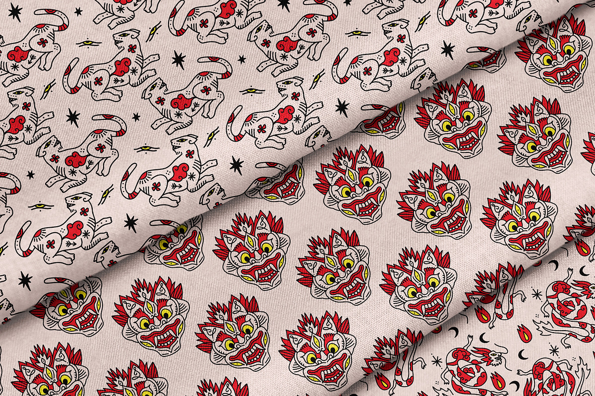 Asian Doodles Bundle, an Object Graphic by Annie Konst (Photo 9 of 22)