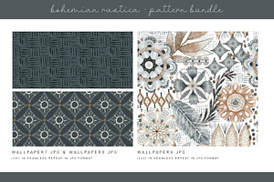 Boho Rustica Pattern Bundle DH