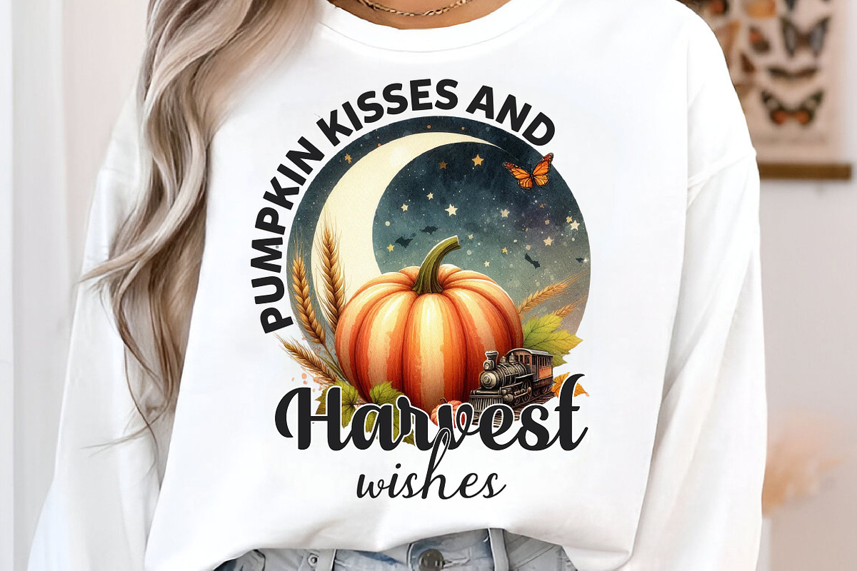 Fall Sublimation Bundle, Autumn PNG, an Illustration by SinaCreation (Photo 5 of 21)