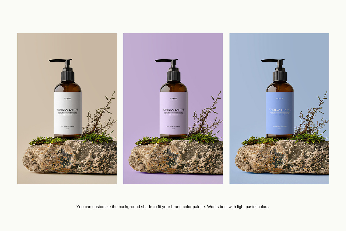 Amber Dispenser Bottle Mockup Bundle, a Packaging Mockup by Wildfield Studio (Photo 8 of 17)