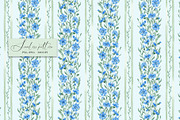 Cornflower wallpaper pattern, a Pattern Graphic by SirenaArt (Thumbnail 4 of 13)