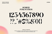 Tropic Ground Font, a Sans Serif Font by zeenesia (Thumbnail 13 of 15)