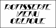 Rotisserie Menu JNL, a Font by Jeff Levine Fonts (Thumbnail 4 of 5)