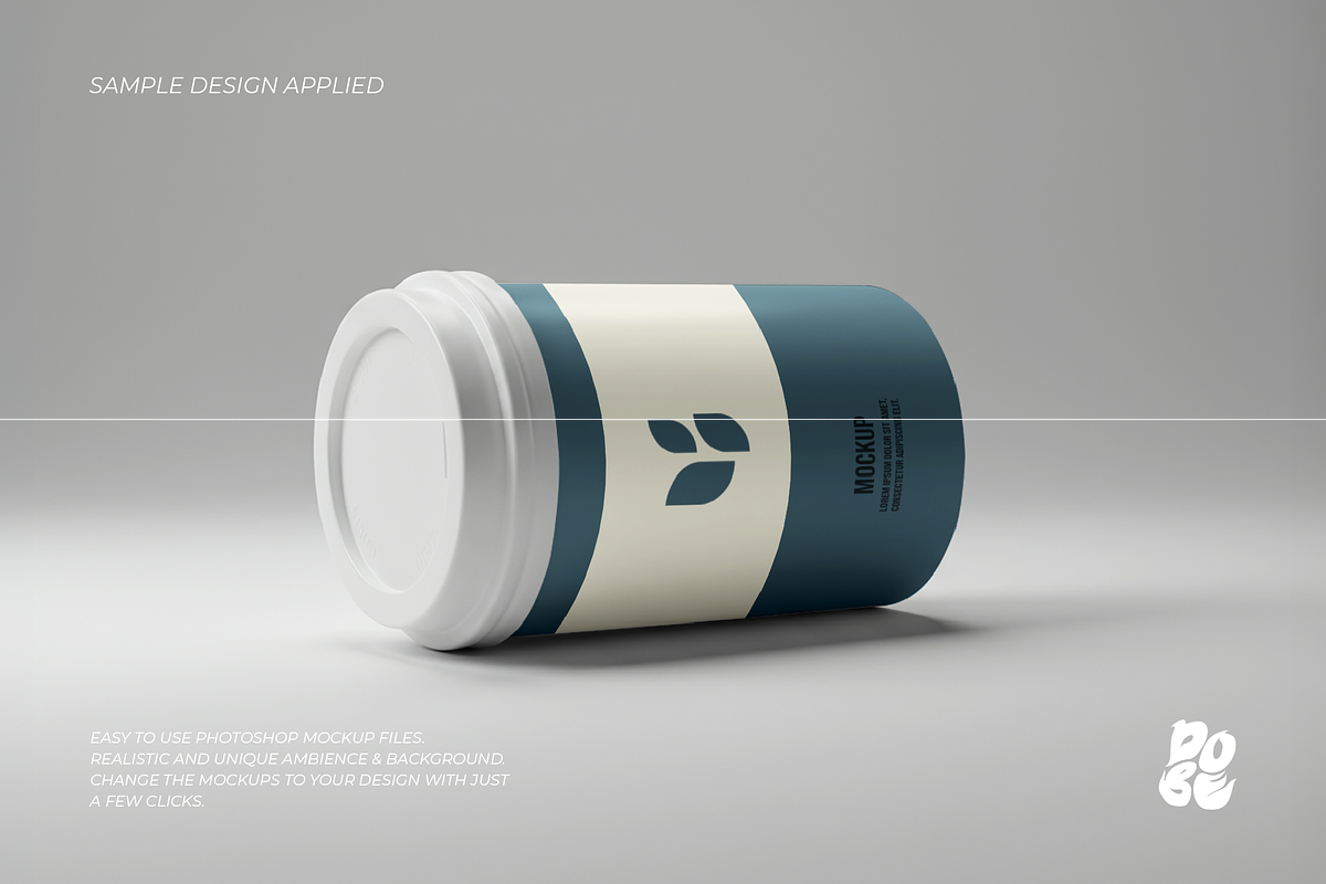 Coffee Cup Mockup Set - Vol 1, a Mockup by DOBE Studio (Photo 3 of 5)