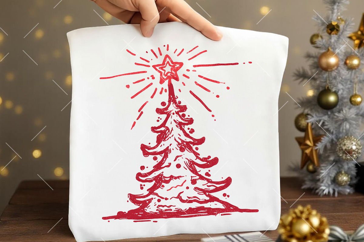 Hand Drawn Christmas Clipart, an Illustration by OK Design (Photo 5 of 6)