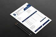 Premium Invoice Template/InDesign, a Stationery Template by Design Zone (Thumbnail 4 of 4)