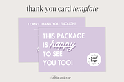 Business Thank You Card, a Card Template by thebrandcove (Thumbnail 2 of 7)