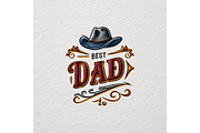 Prompt Best Dad Pop Art Sublimation, a Decorative Illustration by Creative design (Thumbnail 7 of 7)