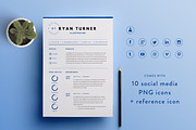 Resume Template 3 Page | CV Template, a Resume Template by The Template Depot (Thumbnail 5 of 7)