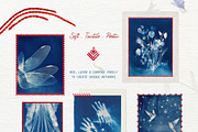 Red Embroidery&Cyanotype Collection, an Object Graphic by Hello Muse (Thumbnail 9 of 13)