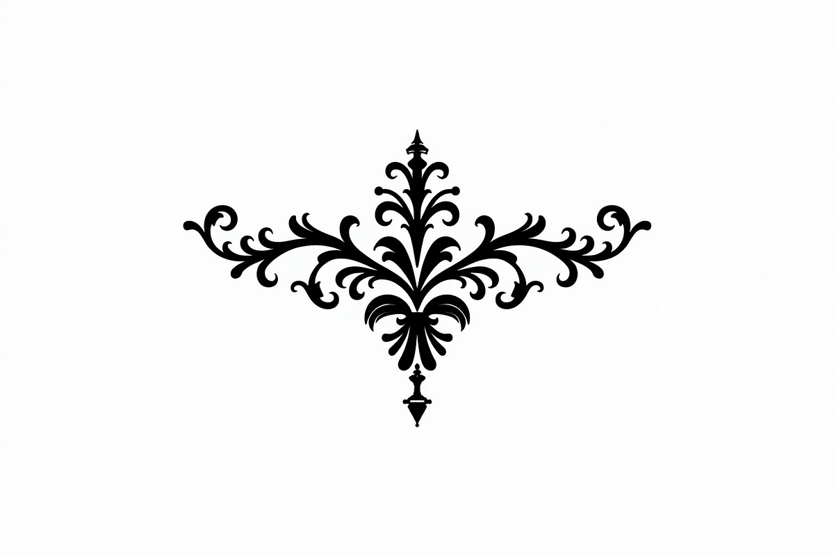 Retro Ornament Vector Silhouette Bun, an Illustration by jahid234 (Photo 4 of 9)