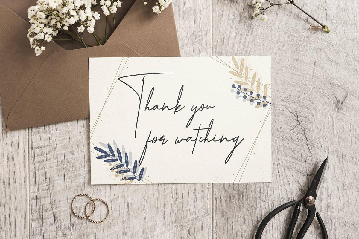 Signature Austine, a Script Font by Essentials Studio (Photo 8 of 8)