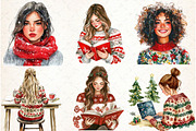 Cozy Christmas Planner Clipart, an Illustration by Libby Wishes (Thumbnail 3 of 6)