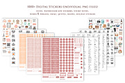 Undated digital planner, a Presentation Template by SofiaDesign16 (Thumbnail 13 of 13)