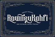 Rowney Kahfi - Victorian Style Font, a Blackletter Font by StringLabs (Thumbnail 1 of 8)