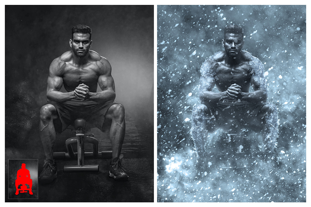Ice Storm Photoshop Action, an Action Add-On by A R T M A R T (Photo 8 of 9)