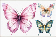 Floral Butterfly Png Bundle Butterfl, an Illustration by Sublimation Artist (Thumbnail 3 of 6)