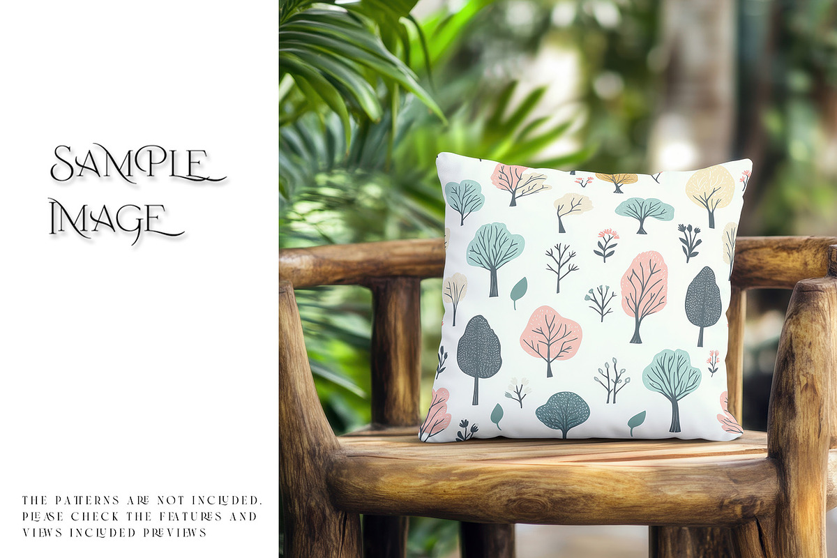 Outdoor Throw Pillows Mockups, a Product Mockup by mock-ups (Photo 6 of 10)