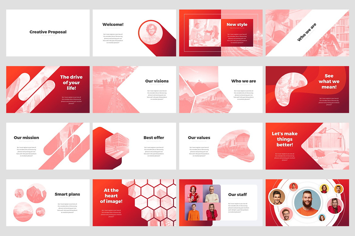 Modern Proposal Google Slides, a Presentation Template by Presentation Templates (Photo 2 of 7)
