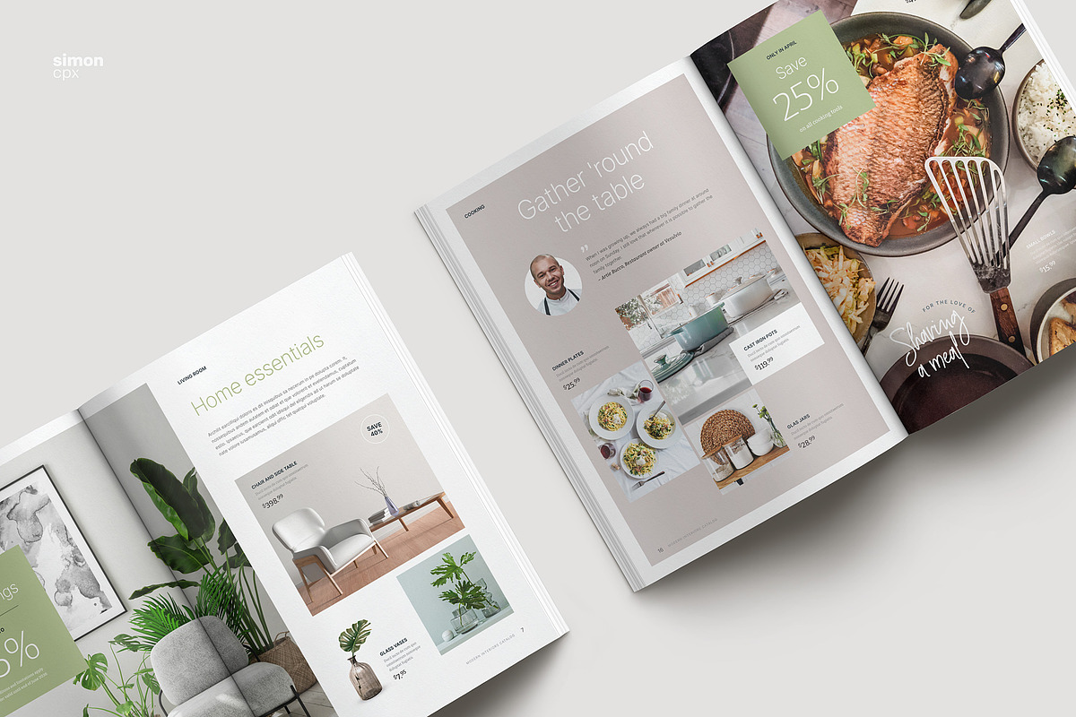Product Catalog, a Brochure Template by Type Here Studio (Photo 3 of 20)