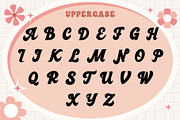 Peachy Belle - Retro Script Font, a Script Font by AnningArts (Thumbnail 6 of 8)