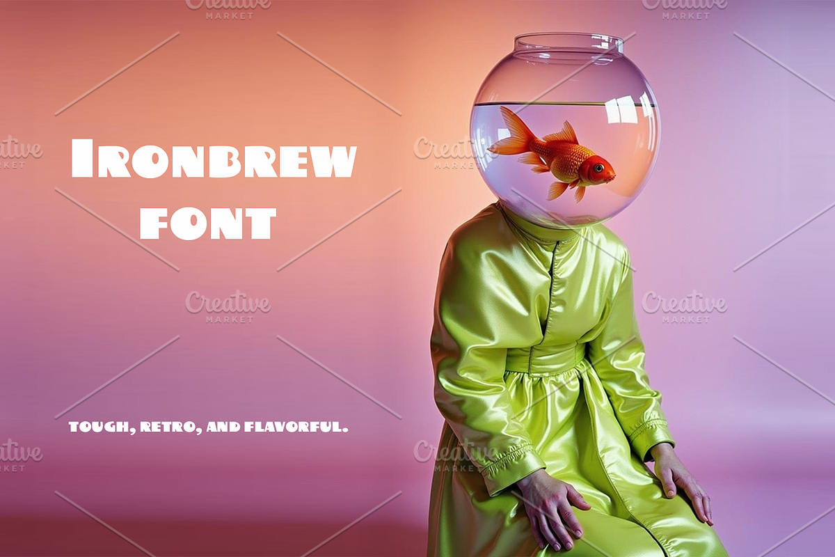 Ironbrew font-Regular-088-25, a Font by canve