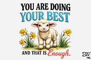 Spring Quote Lamb png, an Illustration by Designworld (Thumbnail 1 of 5)