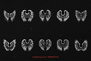 10 Bundle Dark Art Angel Wings, an Illustration by Morspective (Thumbnail 6 of 7)