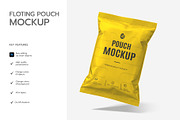 Floating Pouch Packaging Mockup, a Packaging Mockup by graphypix (Thumbnail 2 of 4)