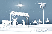 Christmas Nativity Illustrations, an Animal Illustration by Pingebat (Thumbnail 6 of 10)