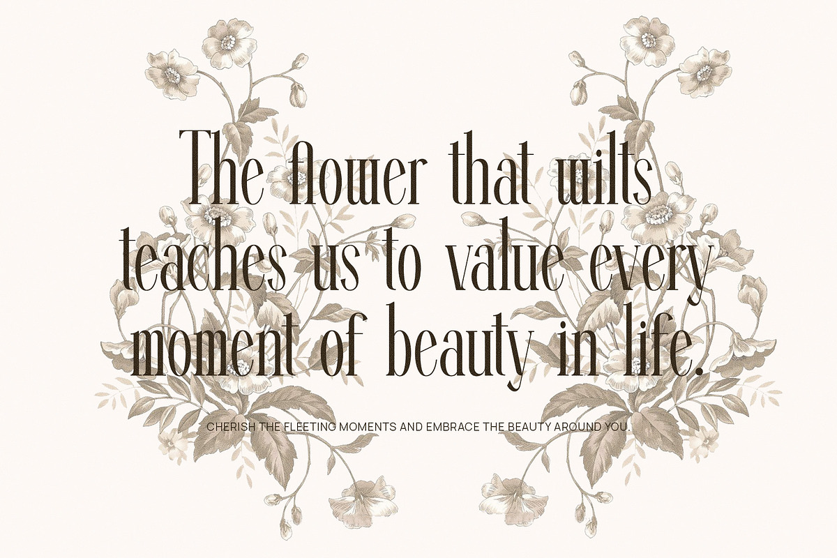 Ragista Elegant Ligature Serif Font, a Serif Font by Perfectype (Photo 3 of 7)