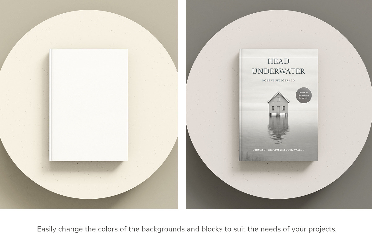 Book Mockup Scene Collection, a Books & Magazine Mockup by Ruben Stom (Photo 8 of 13)